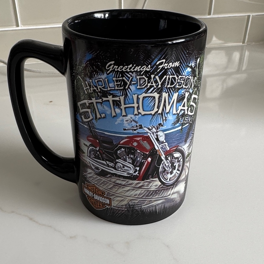 Harley-Davidson Black and Red Graphic Mug Bundle - Picture 6 of 6